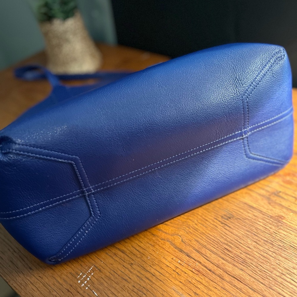 Kate Spade Blue Reversible Tote Bag - Picture 9 of 9